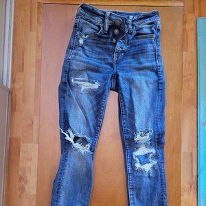 Next Level Stretch Hi-Rise Jegging from American Eagle Size 2 REGULAR NWOT